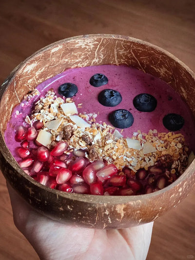 My Go-To Pomegranate Acai Bowl (The 5-Minute Tropical Escape)