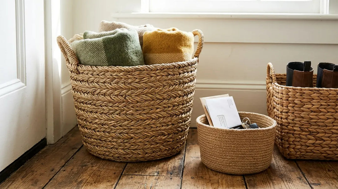 Natural Fiber Baskets: Materials, Uses, and Care Tips