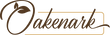 Logo of Oakenark with a leaf design in brown on a white background