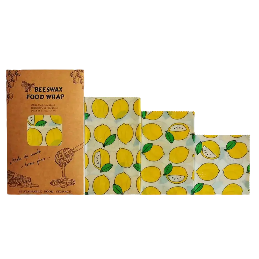 Oakenark Reusable Beeswax Food Wraps (3pk)