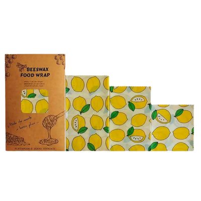 Oakenark Reusable Beeswax Food Wraps (3pk)
