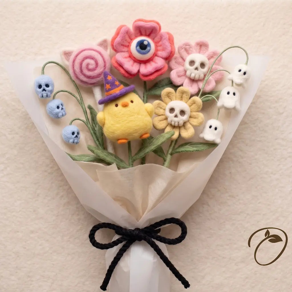Moonlit Mischief Felt Bouquet
