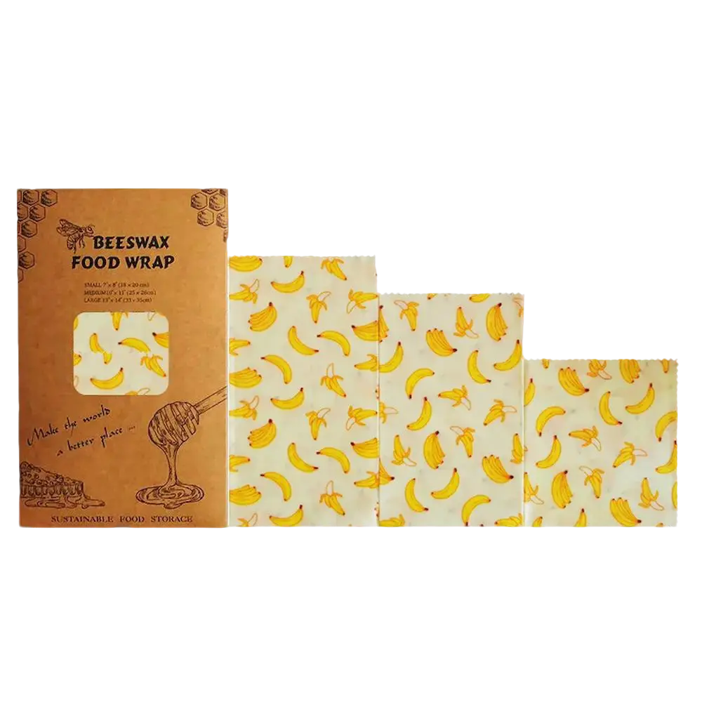 Oakenark Reusable Beeswax Food Wraps (3pk)