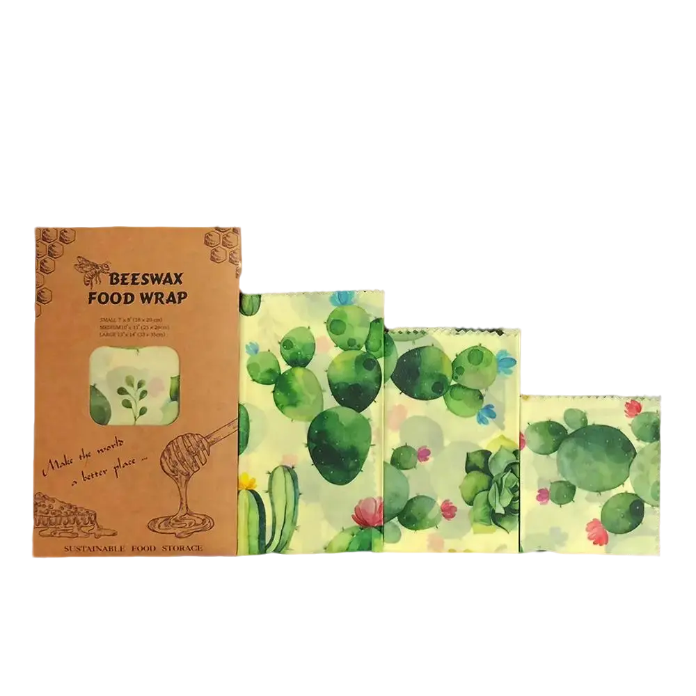 Oakenark Reusable Beeswax Food Wraps (3pk)