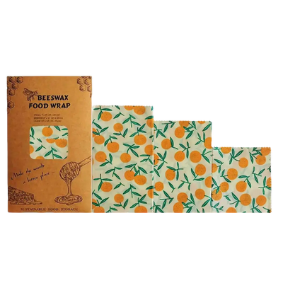 Oakenark Reusable Beeswax Food Wraps (3pk)