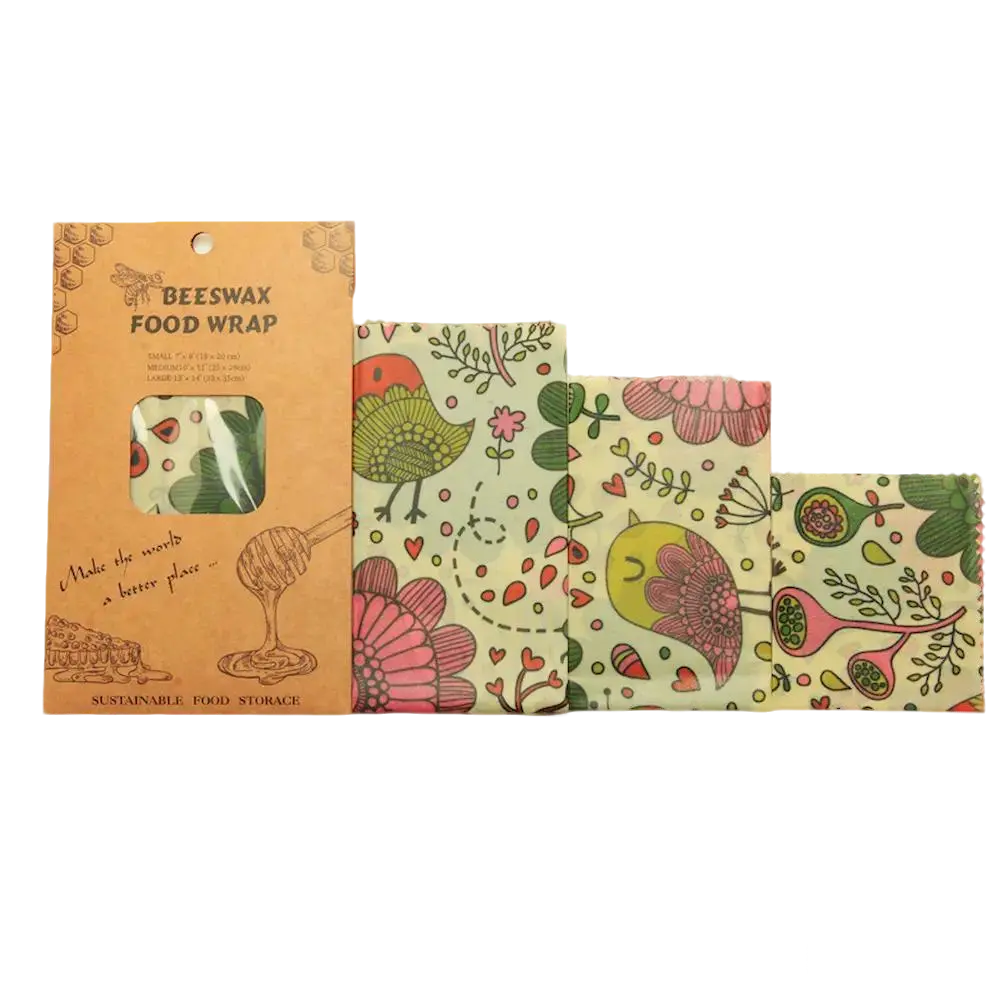 Oakenark Reusable Beeswax Food Wraps (3pk)