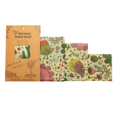 Oakenark Reusable Beeswax Food Wraps (3pk)