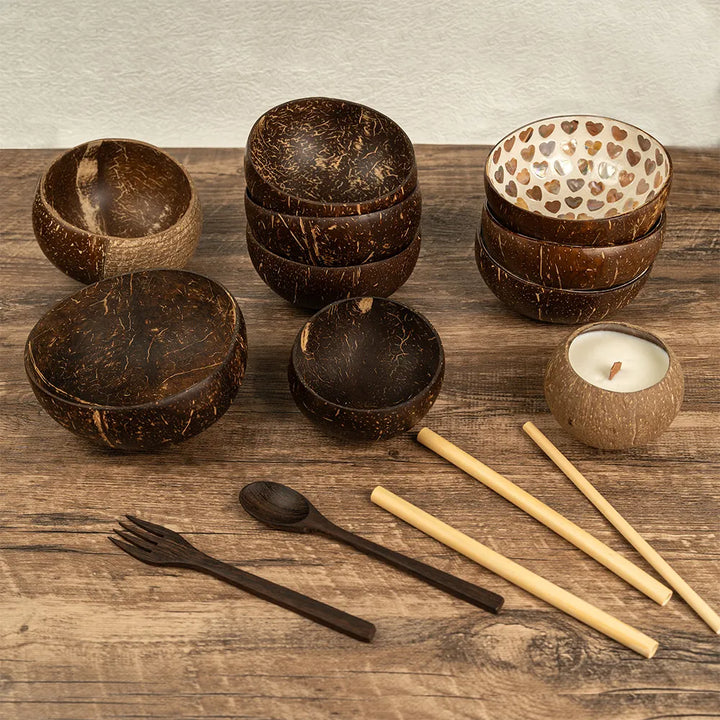 Handmade Coconut Bowl - Unique &amp; Eco-Friendly | OakenArk