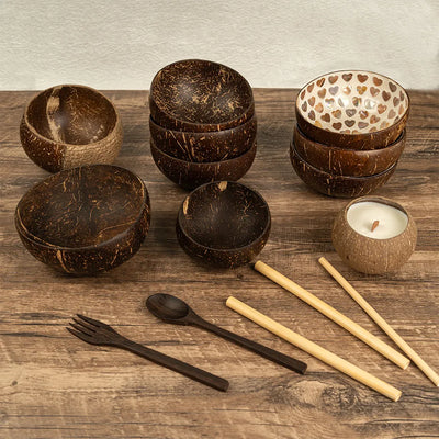 Handmade Coconut Bowl - Unique & Eco-Friendly | OakenArk