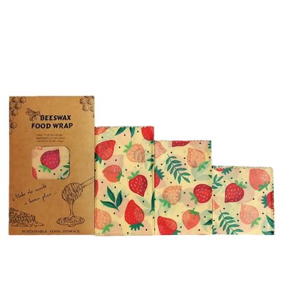 Oakenark Reusable Beeswax Food Wraps (3pk)