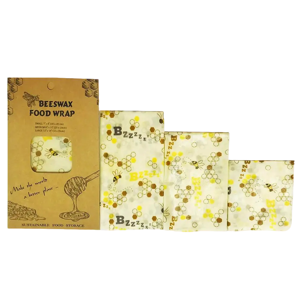 Oakenark Reusable Beeswax Food Wraps (3pk)
