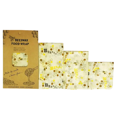 Oakenark Reusable Beeswax Food Wraps (3pk)
