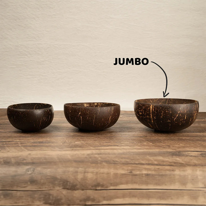 Jumbo Coconut Bowl – Handmade &amp; Eco-Friendly