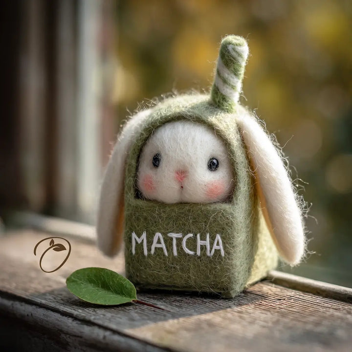 Matcha Bunny Carton Figurine