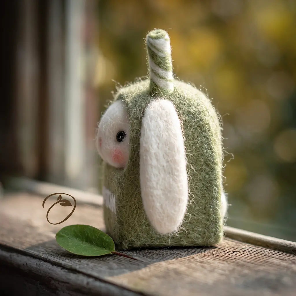 Matcha Bunny Carton Figurine