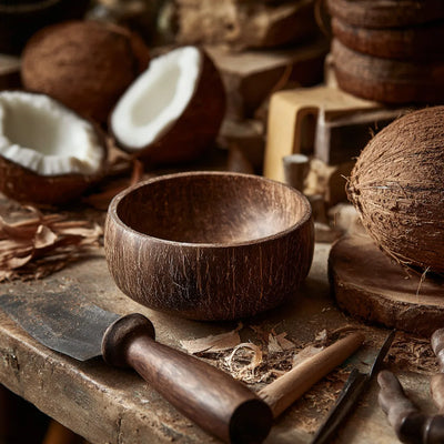 Handmade Coconut Bowl - Unique & Eco-Friendly | OakenArk